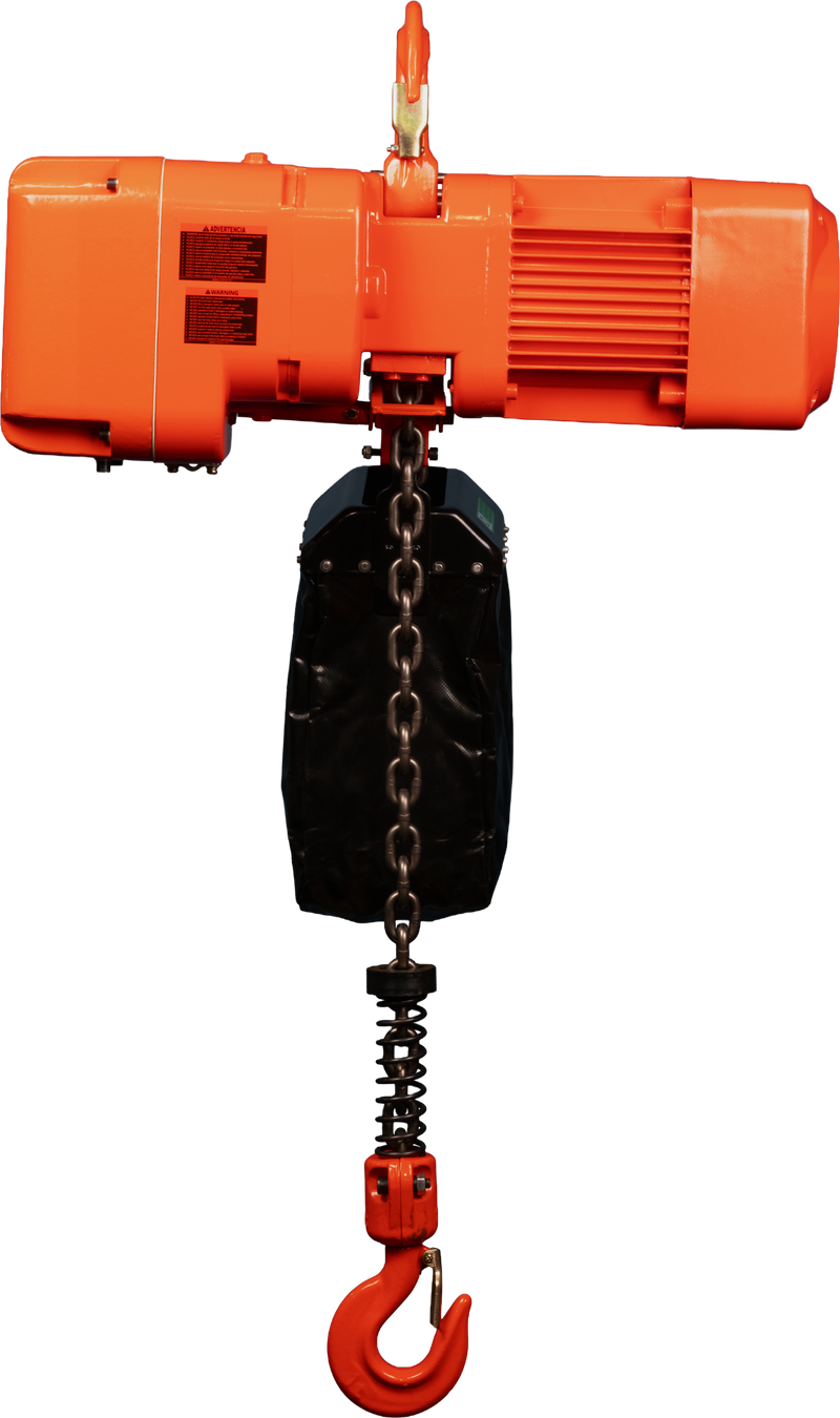 Bison 3 Phase, 2-Speed Electric Chain Hoist , 20 Ft, 230v/460v  (1/2 - 5 Ton)