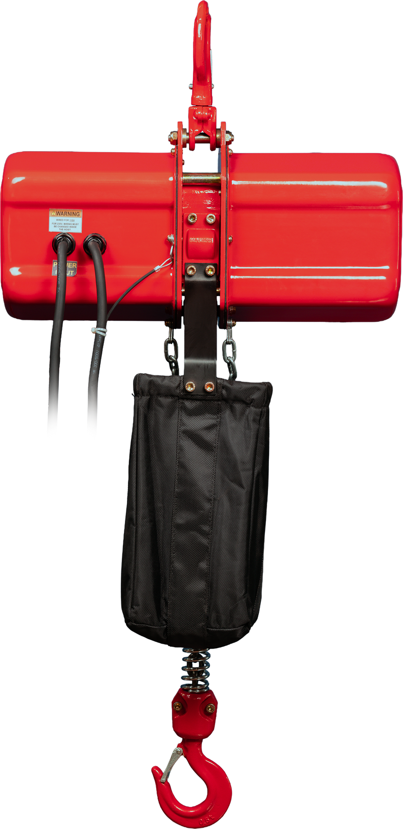 Bison Single Phase Electric Chain Hoist, 20 ft, 115/230v (1/4 - 5 Ton) FREE SHIPPING