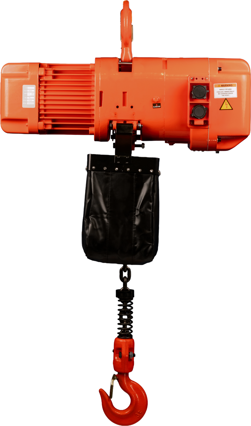 Bison 3 Phase, 2-Speed Electric Chain Hoist , 20 Ft, 230v/460v  (1/2 - 5 Ton)